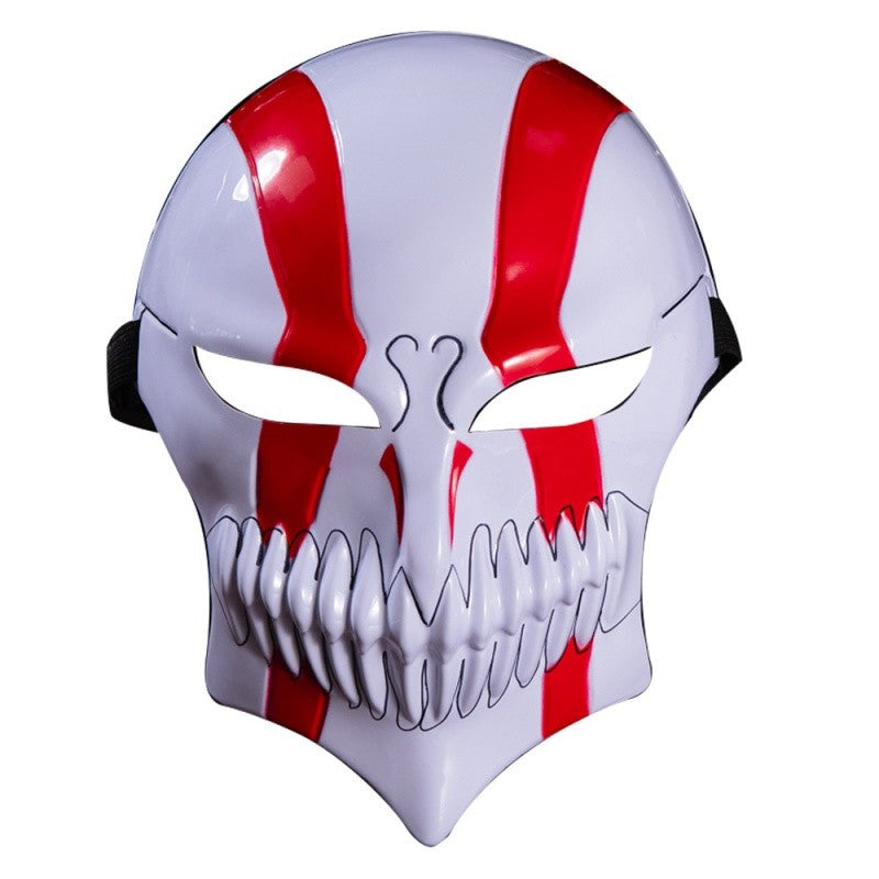 Anime Bleach Kurosaki Ichigo Mask Cosplay Hollow Masks Halloween Party Costume Horror COS Dress Up Mask PVC Plastic Material