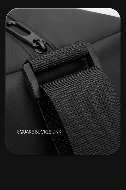 Zipper Large Capacity Oxford Travel Bags Solid Fitness Bags Thickened Fabric High Capacity Waterproof Luggage Sports Bags