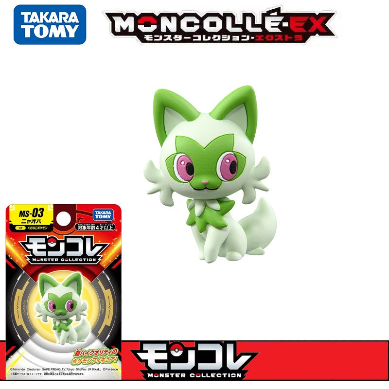 Original TAKARA TOMY Pokemon Figurine Toys Mimikyu Sylveon Lapras Charizard Umbreon Vaporeon Snorlax Model Dolls Birthday Gifts