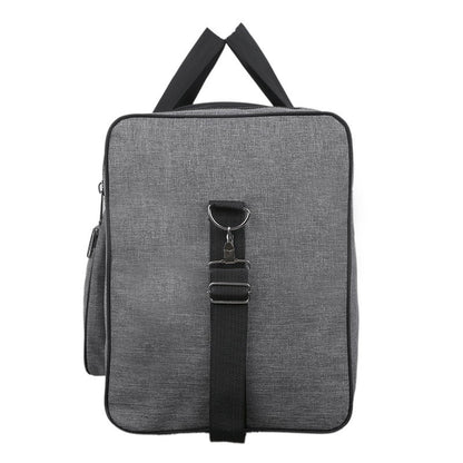 Large Capacity Folding Duffle Bag Travel Clothes Storage Bags Zipper Oxford Weekend Bag Thin Portable Moving Luggage Hand Bag