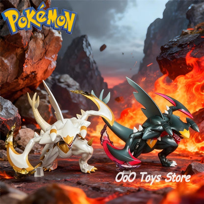 Anime Pokémon Figure Garchomp Bonecos de Ação Estátua de PVC Modelo Colecionável Brinquedos para Crianças Presentes 10cm/3.93in