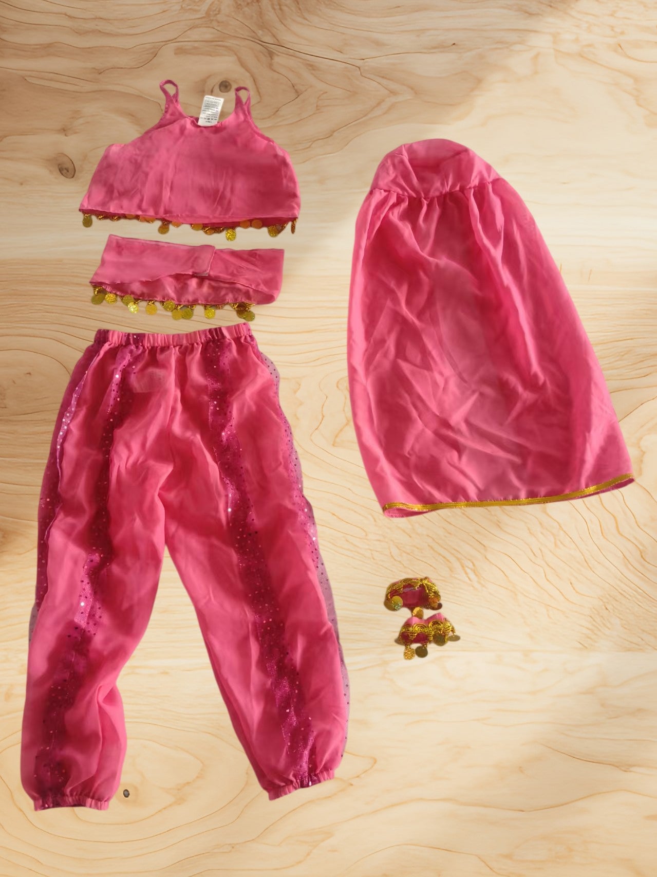 Halloween Girls Oriental Dance Cosplay Costume Full Set With Accessories