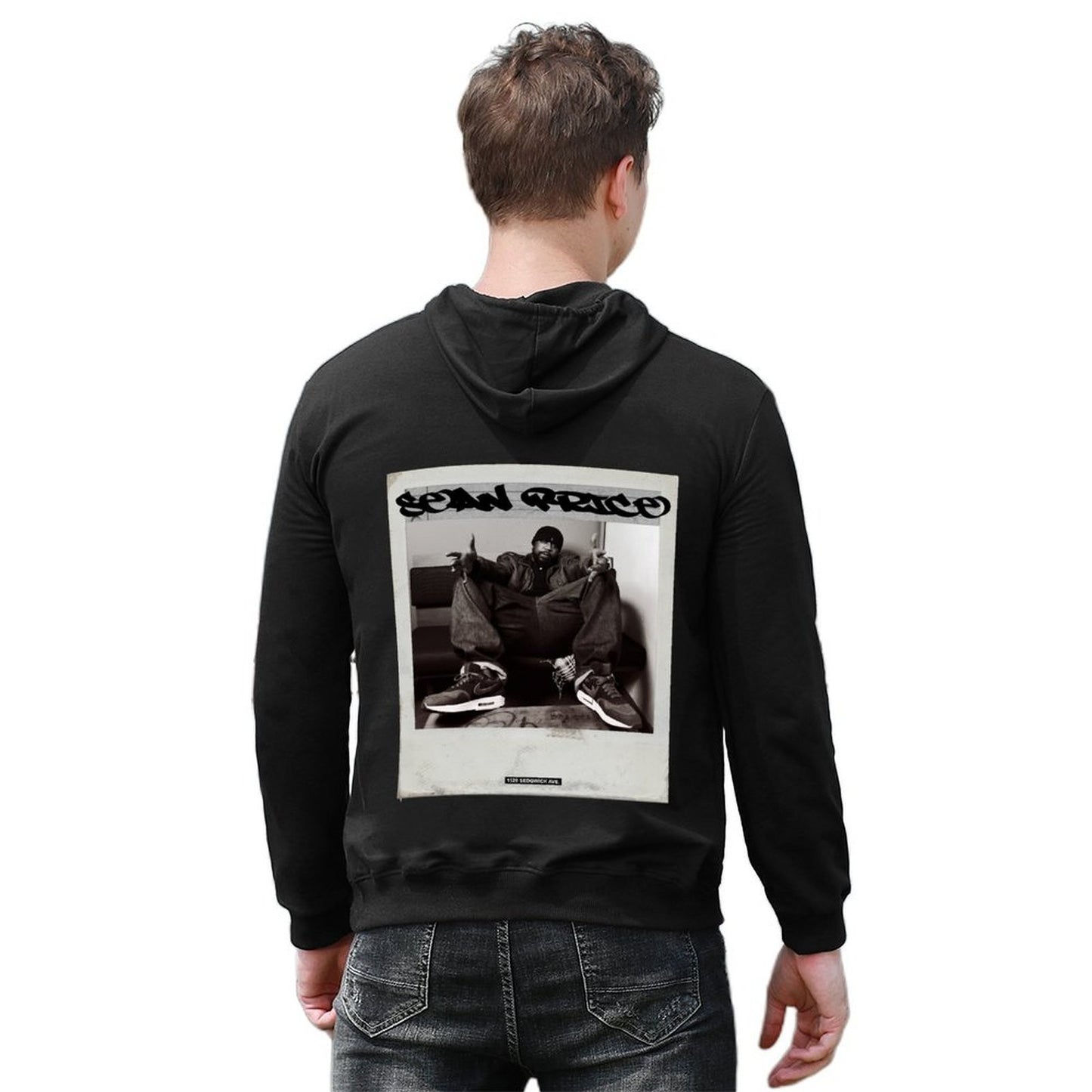 SEAN PRICE Hoodie men wear men's coat korean autumn clothes aesthetic clothing hoodie graphic