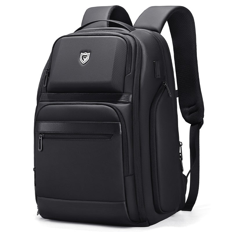 Fenruien Men 36L Business Backpack USB Waterproof  Multi Pocket Backpacks Fit 17.3 Inch Laptop