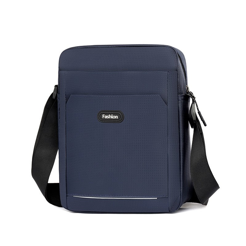 Men's Business Casual Crossbody Bag - Simple Oxford Shoulder Sling for Commuting & Outdoor Use