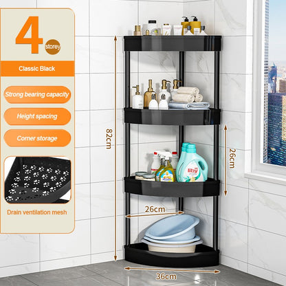 Carrinho de Armazenamento para Banheiro com Rodas, Rack de Armazenamento para Cozinha, Sala de Estar, Alta Capacidade de Carga, Acessórios para Casa