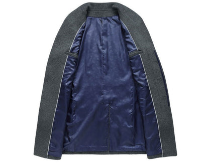 Oversized Men's Wool Overcoat 5XL High Quality Business Casual Winter Jacket Coat Men Clothing Woolen Coats A2F6009