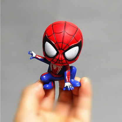 Marvel Spiderman Anime Action Figure Toys PVC Model Spider Man Dolls Decoration Cake Decoration Mdoel Toys Birthday Gifts