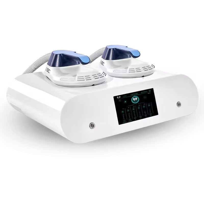 11.11 Portable 2 Handle Mini EMS 6500W Electric Muscle Stimulator 200HZ Fitness Machine Weight Loss Home Using Muscle Building