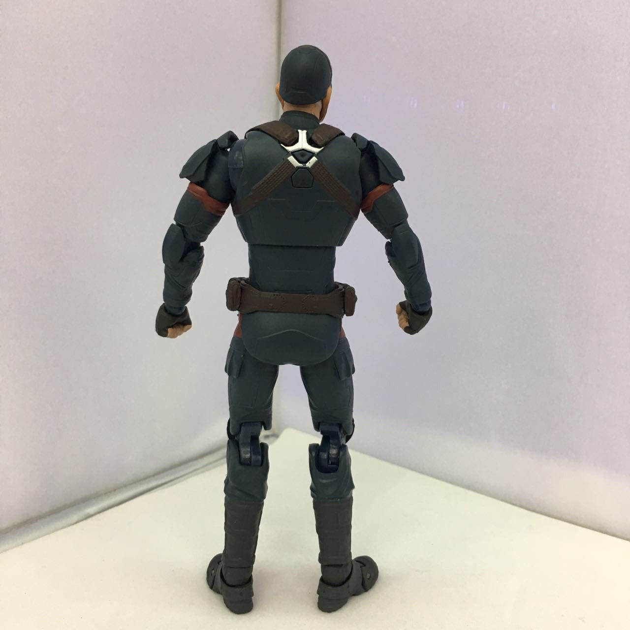 SHF Marvel Vingadores 4 Capitão América 3 Boneco de Ação de PVC Estátua Colecionável Modelo Brinquedo Presente de Ano Novo e Natal 15cm