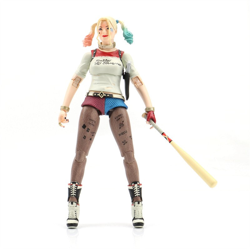 FondJoy DC Original 1/9 20CM Liga da Justiça Superman Batman Coringa Arlequina Mulher-Maravilha Victor Stone Aquaman Bonecos de Ação