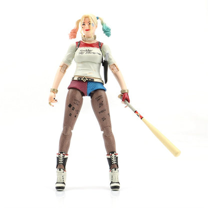 FondJoy DC Original 1/9 20CM Liga da Justiça Superman Batman Coringa Arlequina Mulher-Maravilha Victor Stone Aquaman Bonecos de Ação