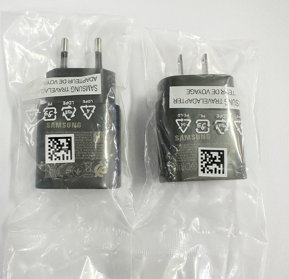 Original Samsung 25W Charger PD Type C Wall Chargeur Galaxi Z Fold 6 5 Z Flip 4 S25 S24 S23 A05s A54 A24 A23 M54 M13 M22 M32 M53