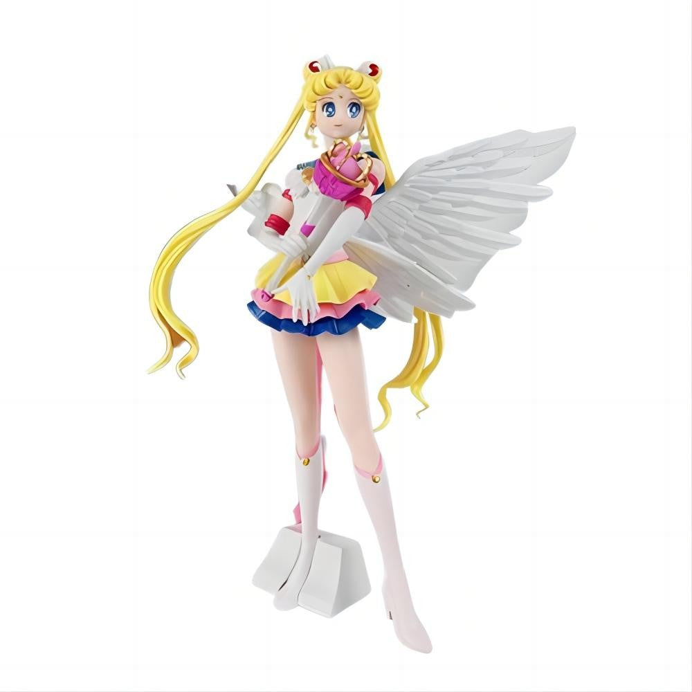 23cm Sailor Moon Anime Figura Marinheiro Marte Mercúrio Júpiter Vênus Saturno Action Figure Modelo Brinquedos Colecionáveis Presente de Aniversário para Crianças
