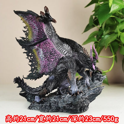 2024 Monster Hunter Anime Figura Gore Magala Figuras Gulong Juvenil Estatueta Modelo Estátua Boneca Coleção Decoração Brinquedos de Presente
