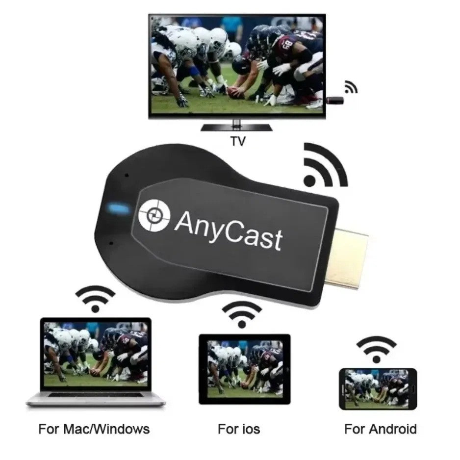 Novo M2 Plus Wireless HDMI WiFi Display 4K 1080P Compatível TV Dongle Receptor para DLNA Airplay Miracast para AnyCast para IOS