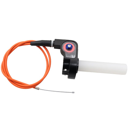 Manopla de acelerador 1/4 Quick Turn com punhos de acelerador e cabo de acelerador de 980mm para Dirt Pit Bike Motocross