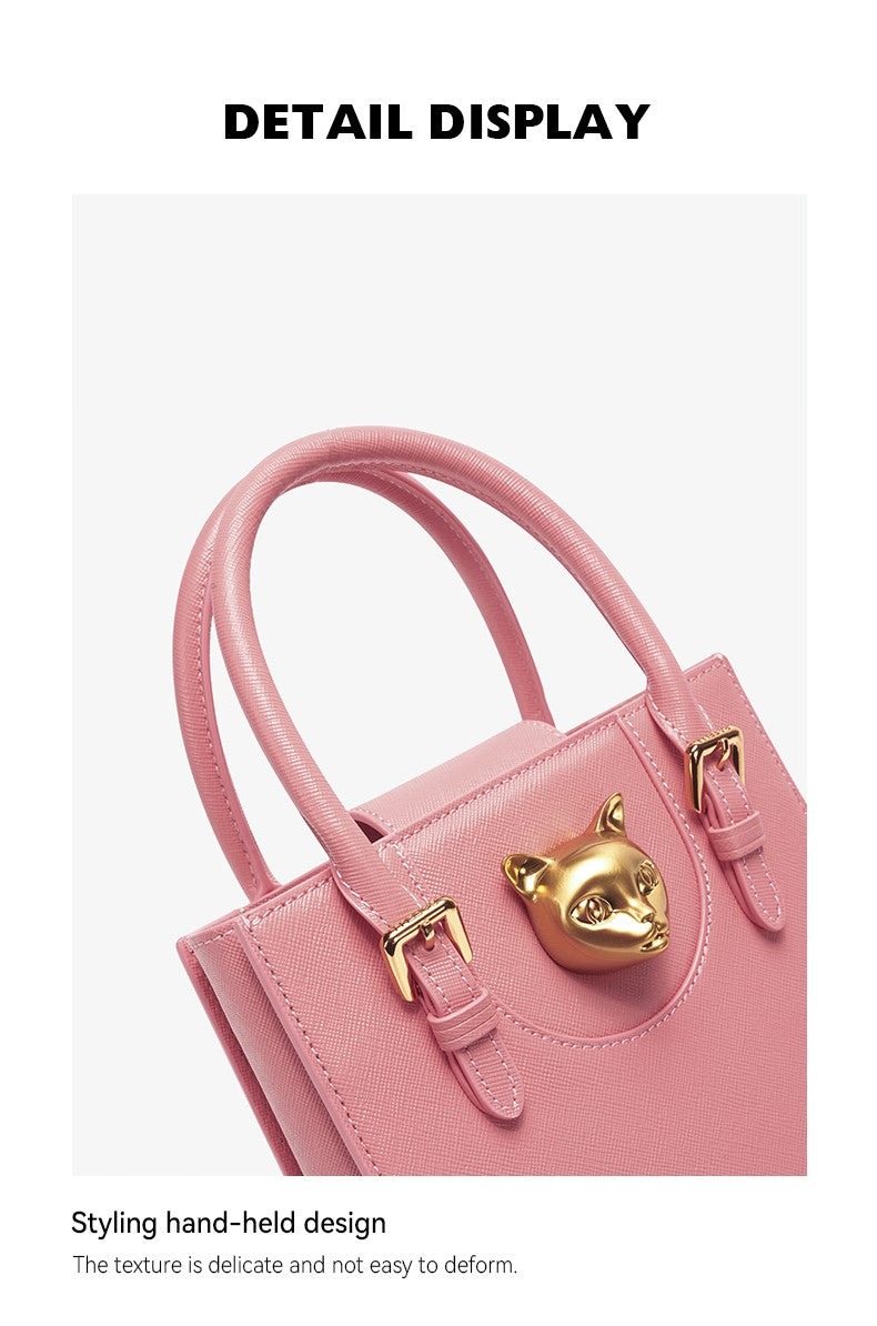 BAFELLI 2025 NEW WOMEN'S HANDBAG CAT LUXURY BRAND DESIGNER ORIGINAL STYLE TRENDING SHOULDER CASUAL BAGS MINI TOTE CROSSBODY