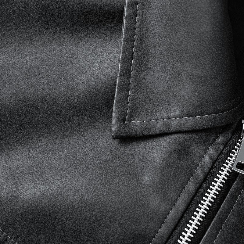 Leather Jacket Men Suede Coats Black Oversized 6XL 7XL 8XL Plus Size Street Motorcycle Autumn Hip Hop Brand Waterproof Autumn