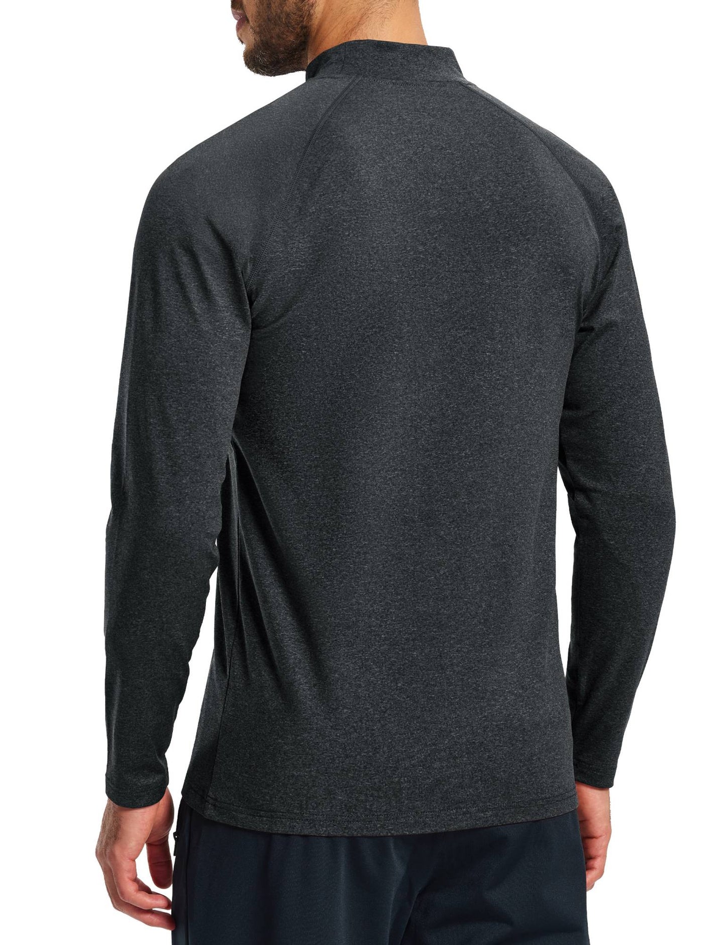 TACVASEN Men's Thermal Shirts Long Sleeve Micro-fleece Fleece Lined Base Layer Undershirts Athletic Warm Winter Workout Top