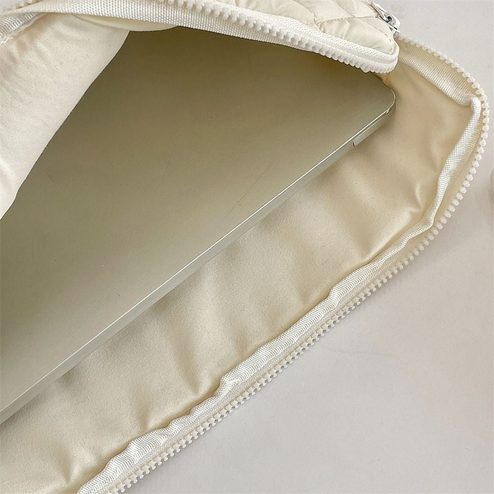 Fashion Rabbit Laptop Sleeve Case Bowknot Broken Flowers Laptop Bag Ultra Thin 11/13/15 inch Tablet Protective Pouch