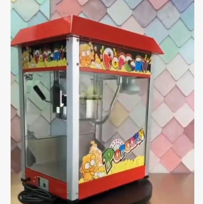 Máquina de Pipoca Elétrica Comercial Automática 220V - Novo Preparador de Pipoca FD