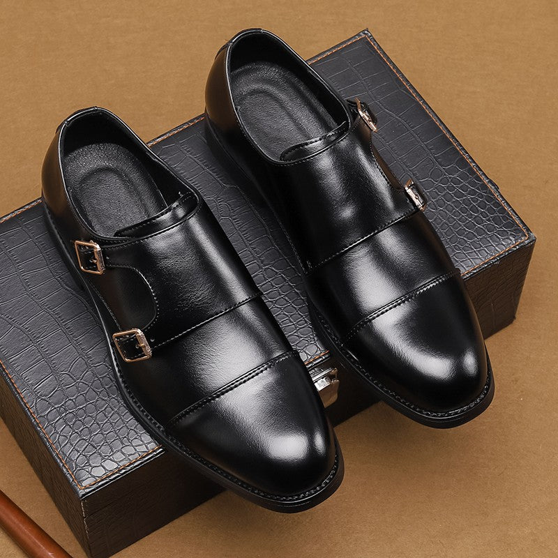 Luxury Brand Casual Leather Men Casual Shoes Fashion Slip-On Flats Moccasins Soft Breathable Man Loafers Business Formal Wedding