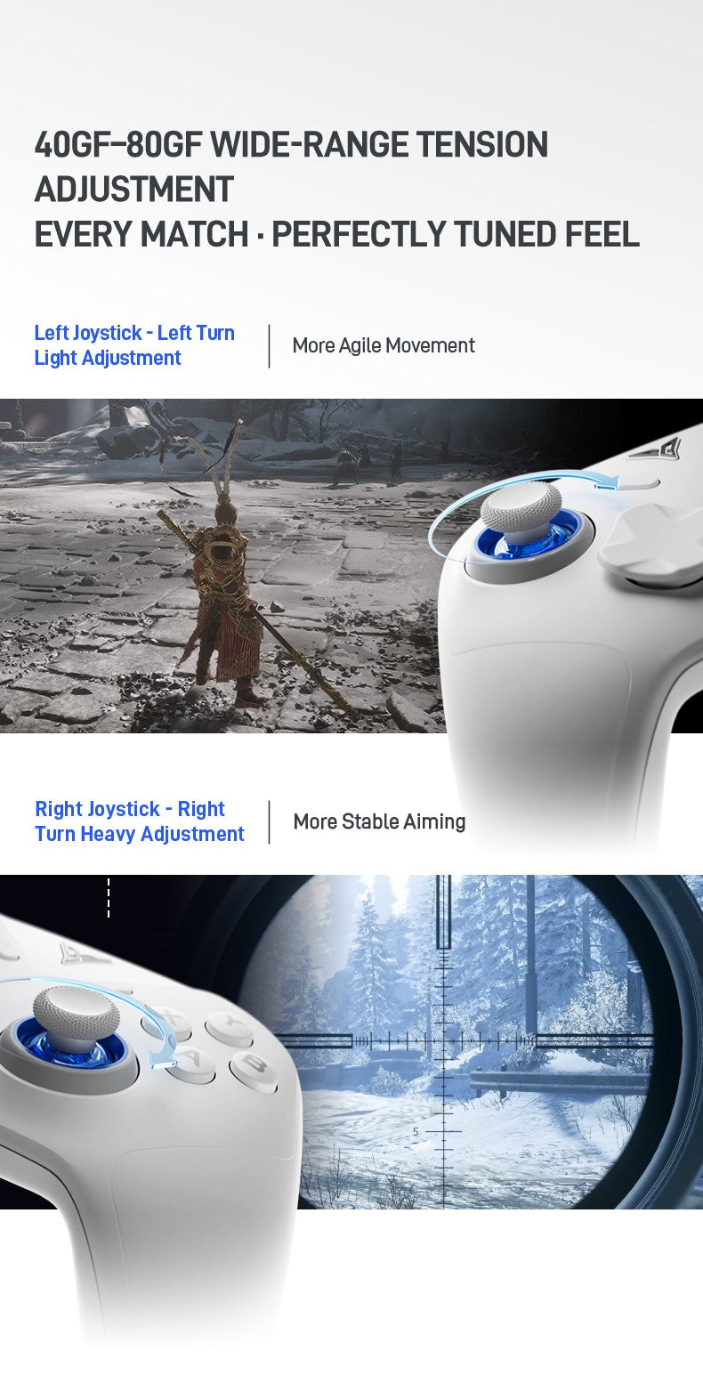Flydigi Just Launched Direwolf 4 controller gamepad wireless gamepad for pc /Switch/Phone/tablet computer,with charging dock
