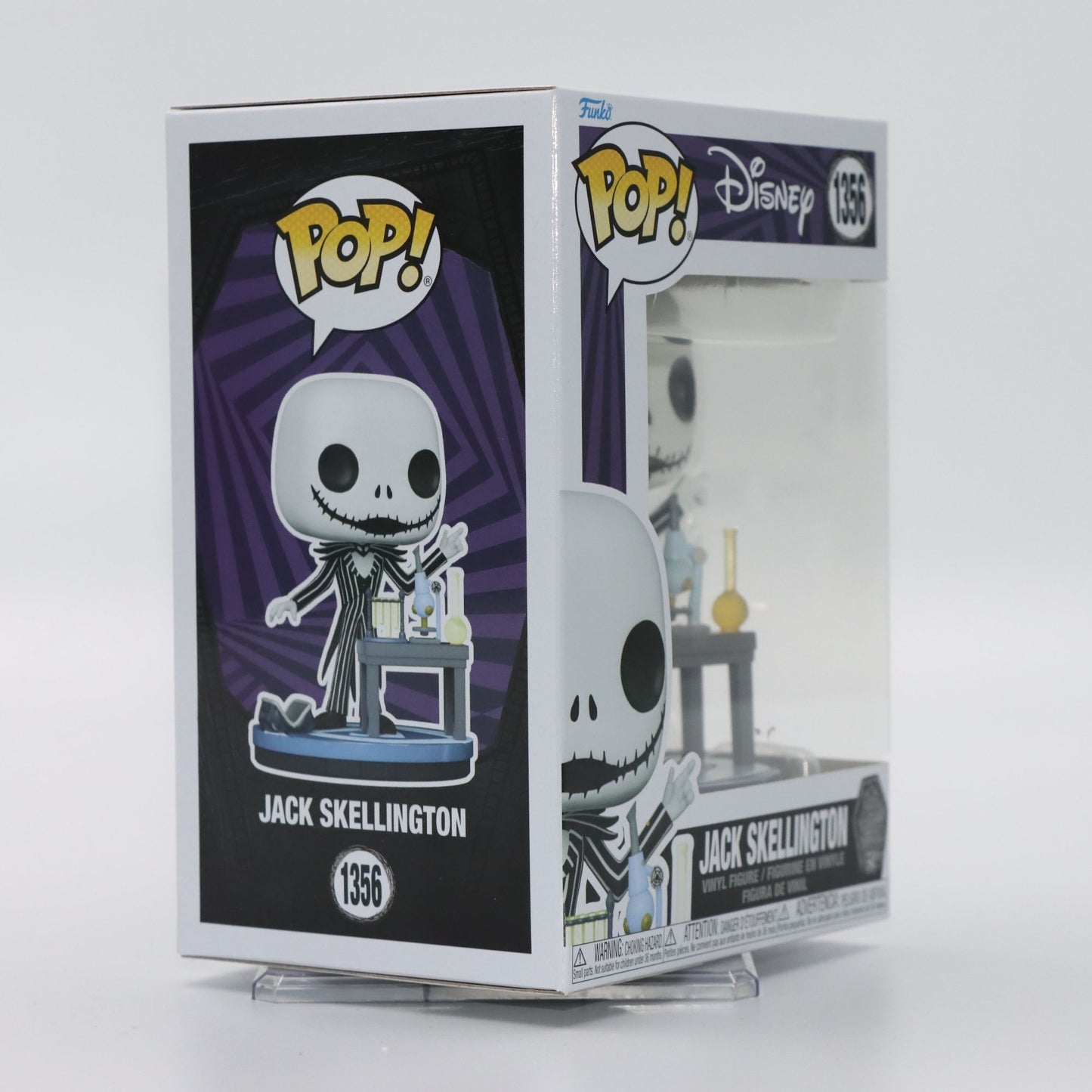 Original Funko Pop Disney Jack Skellington #1356 30th Laboratory Version Action Figure Model Toy Gift for Kids Collectible Doll