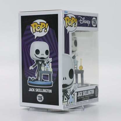 Original Funko Pop Disney Jack Skellington #1356 30th Laboratory Version Action Figure Model Toy Gift for Kids Collectible Doll