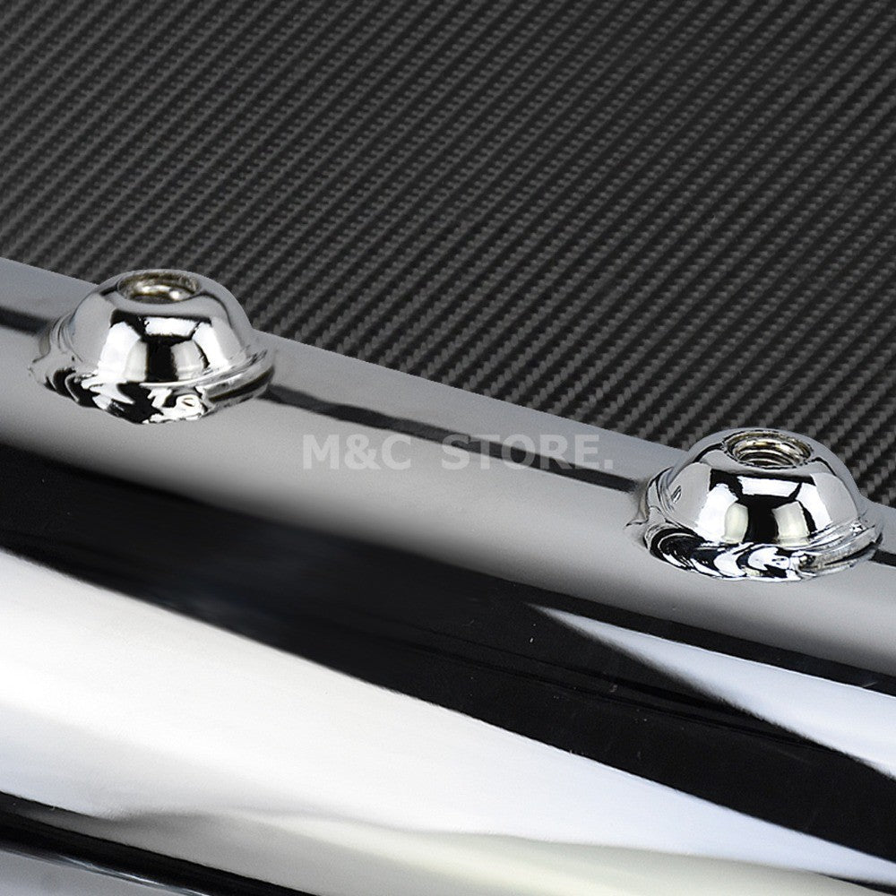Motorcycle Megaphone Slip-On Mufflers Exhaust Pipes For Harley Touring Road Glide FLT Street Glide FLH Ultra Limited 2000-2020