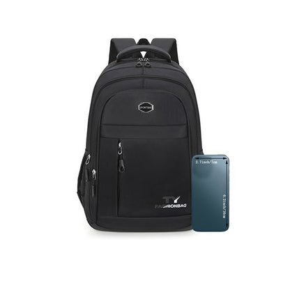 Mochila Masculina Feminina Leve Moderna Durável Casual de Ombro com Vários Bolsos para Uso Diário Escolar e em Viagens