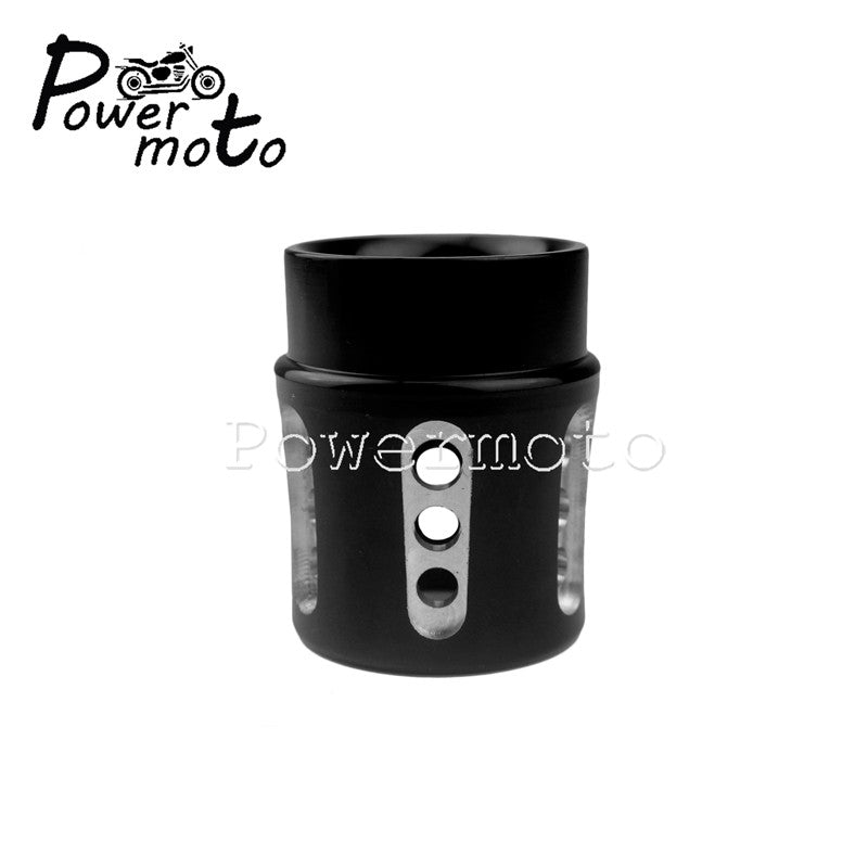 Custom 1-3/4" Exhaust Tip Cafe Racer Tail Pipe Cap for Harley Touring Sportster XL Chopper Bobber Scrambler XS650 CB500