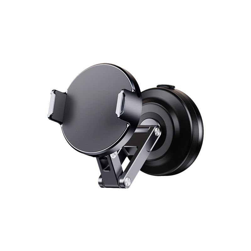 Suporte Veicular Magnético com Adsorção a Vácuo para Celular Dobrável Rotação 360 Graus Liga de Alumínio Adequado para Smartphones