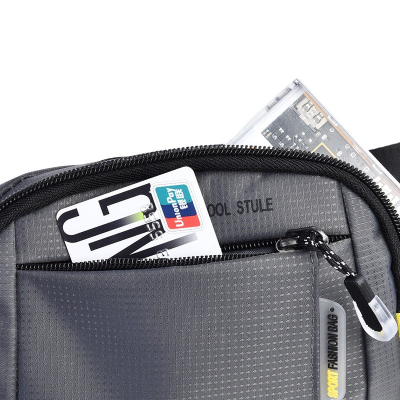 Unisex Mobile Waist Bag - Large Capacity, Water-Resistant, Durable for Work & Travel, Fashion Crossbody Pack Sports Bag