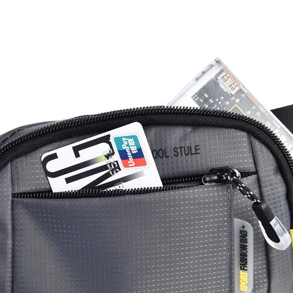 Unisex Mobile Waist Bag - Large Capacity, Water-Resistant, Durable for Work & Travel, Fashion Crossbody Pack Sports Bag