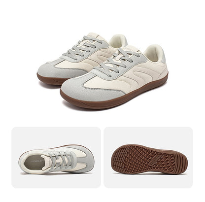 Tênis Unissex HOBIBEAR Barefoot Feminino Masculino Bico Largo Minimalista Zero Drop Antiderrapante Cadarço Casual