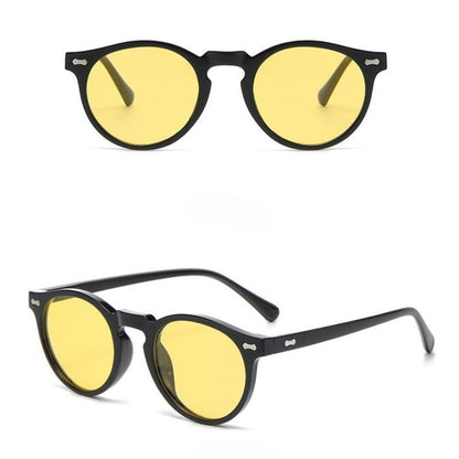 2024 Polarized Sunglasses Men Women Brand Designer Retro Round Sun Glasses Vintage Male Female Goggles UV400 Oculos Gafas De Sol