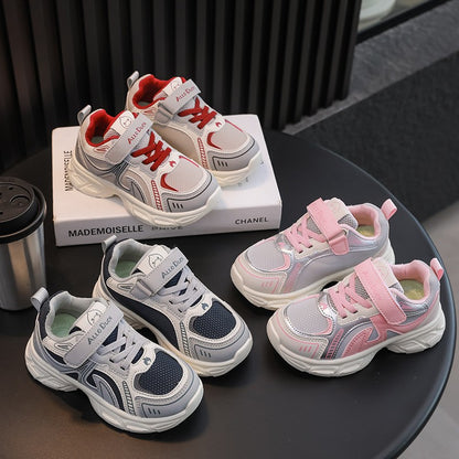 2025 Spring Autumn New Boys Kids Sport Shoes Girl Baby Toddler Mesh Breathable Casual Running Shoes Soft Soled Children Sneakers