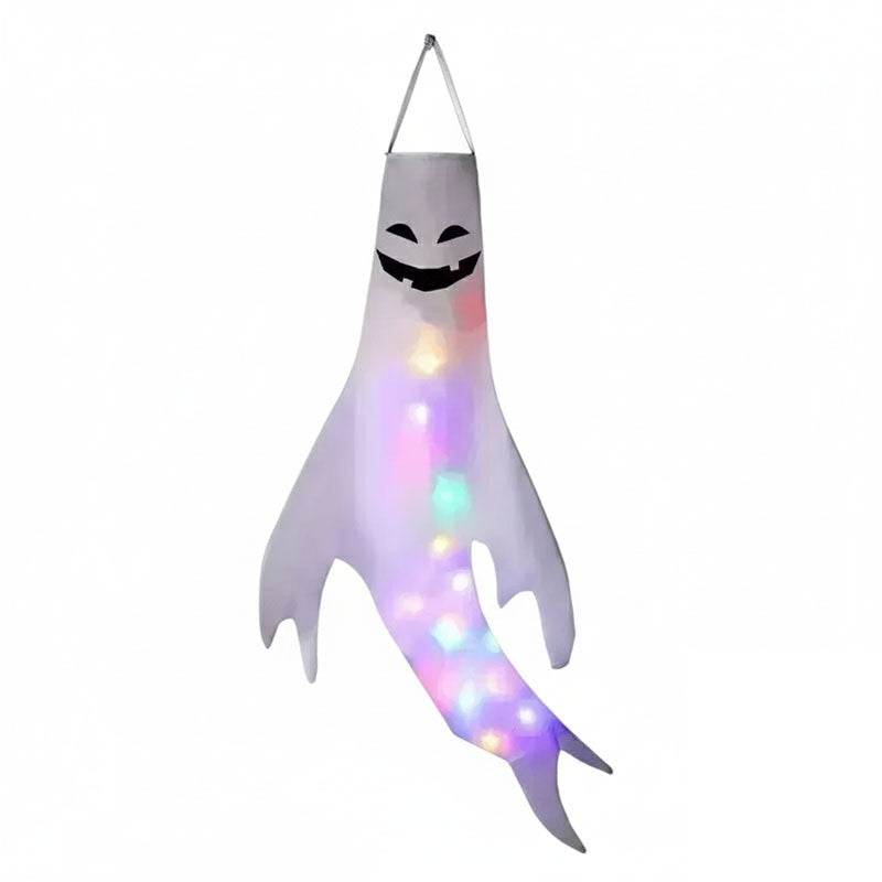 Halloween Decoration, Ghost Wind Tunnel Ghost Pendant, Halloween Party Venue DIY Decorations, Home Scary Ghost Festival Hanging