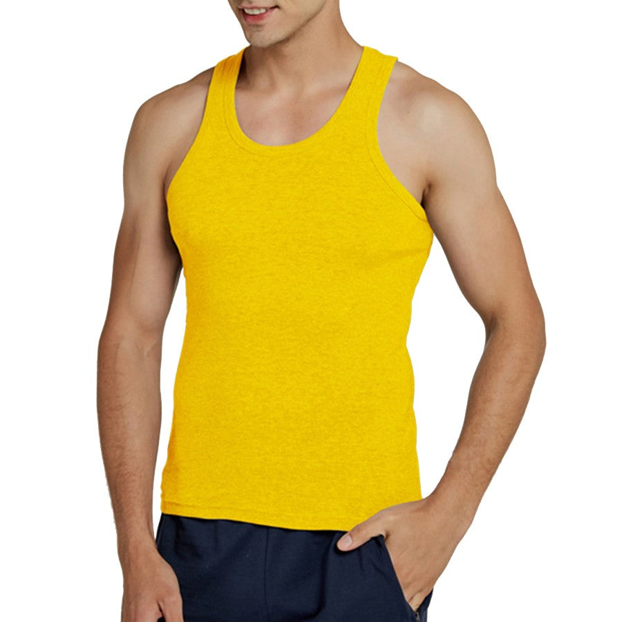 Tank Tops Men Fitness Cool Summer 100% Cotton Vest Male Sleeveless Tops Gym Slim Casual Undershirt Mens Gift 9 Colors 1PCS