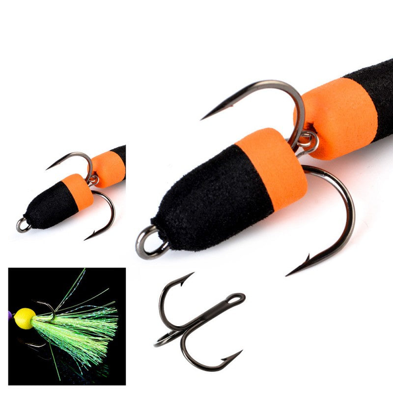 Newest Mandula Polychrome Fishing Lure Soft Lures Foam Bait Swimbait Wobbler Bass Pike Lure Artificial Baits with 2 Treble Hooks