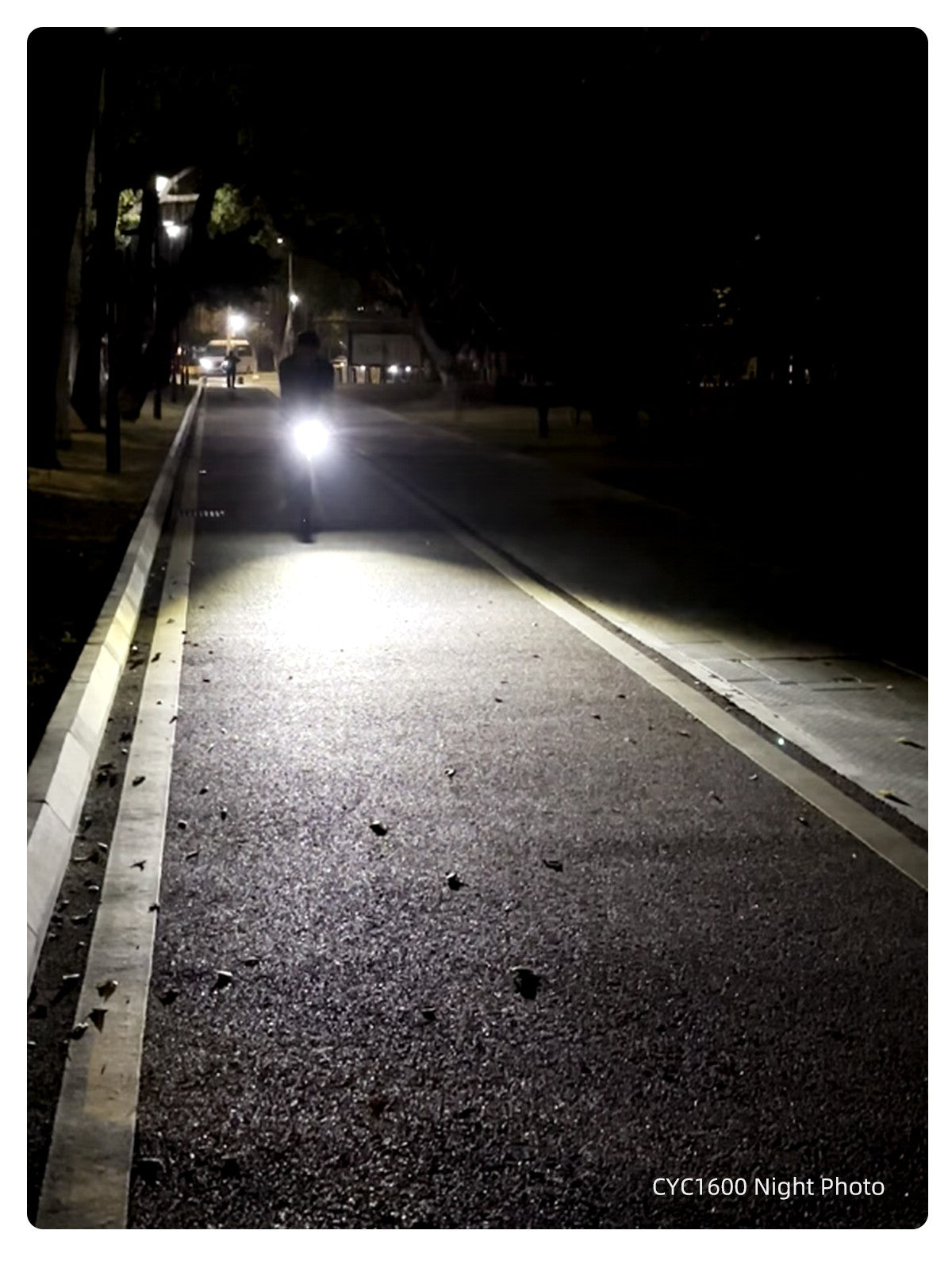 CYCLAMI Hanging Bike Headlight GoPro Ultra Bright Wireless Remote Front Lamp MTB Road High Brightness White CYC 1600 Lumen Light