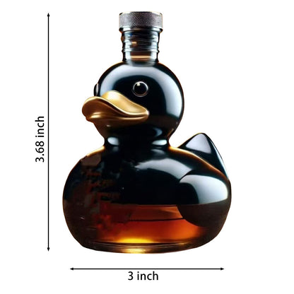 Suportes para Vinho de Cozinha Pato Engraçado Garrafa 10 oz Copos de Uísque Gravados Copos para Homens Copos de Degustação Mini Pato Criativo