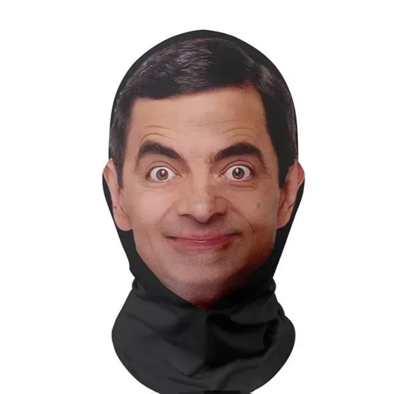 Full Face Visual Mesh Mask Party Horror Hood Simulation Kanye Mask Party Supplies Accs Cosplay Props Sunscreen Prevention