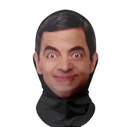 Full Face Visual Mesh Mask Party Horror Hood Simulation Kanye Mask Party Supplies Accs Cosplay Props Sunscreen Prevention