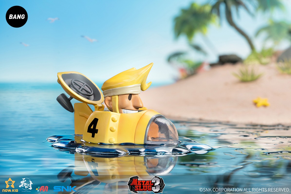 Genuine Snk Chronos Studio Metal Slug 3 Figura de Ação Colecionável Decoração Enfeites Modelo Brinquedo Presentes