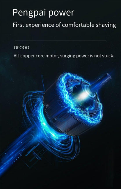 USB Charging Electric Shaver for Men Mini Multifunctional Portable Beard Shaver Water-Washing Feature Waterproof for Home Hotel