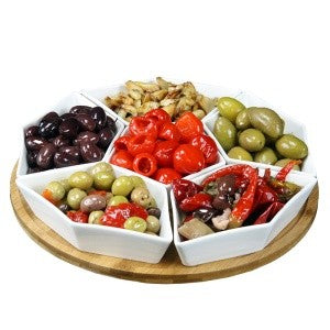 Hayes 16 Piece Square Porcelain Dinnerware Set in White
