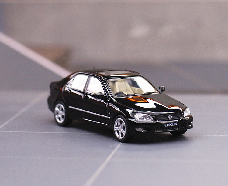 Modelo de Carro LEXUS IS300 1:64 em Liga Fundida, Veículos Clássicos de Metal, Modelo de Carro de Alta Simulação em Miniatura, Coleção em Escala, Presentes para Crianças